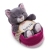 KATT PLYSJ 12CM SLEEPING PETS GREY CAT NICI