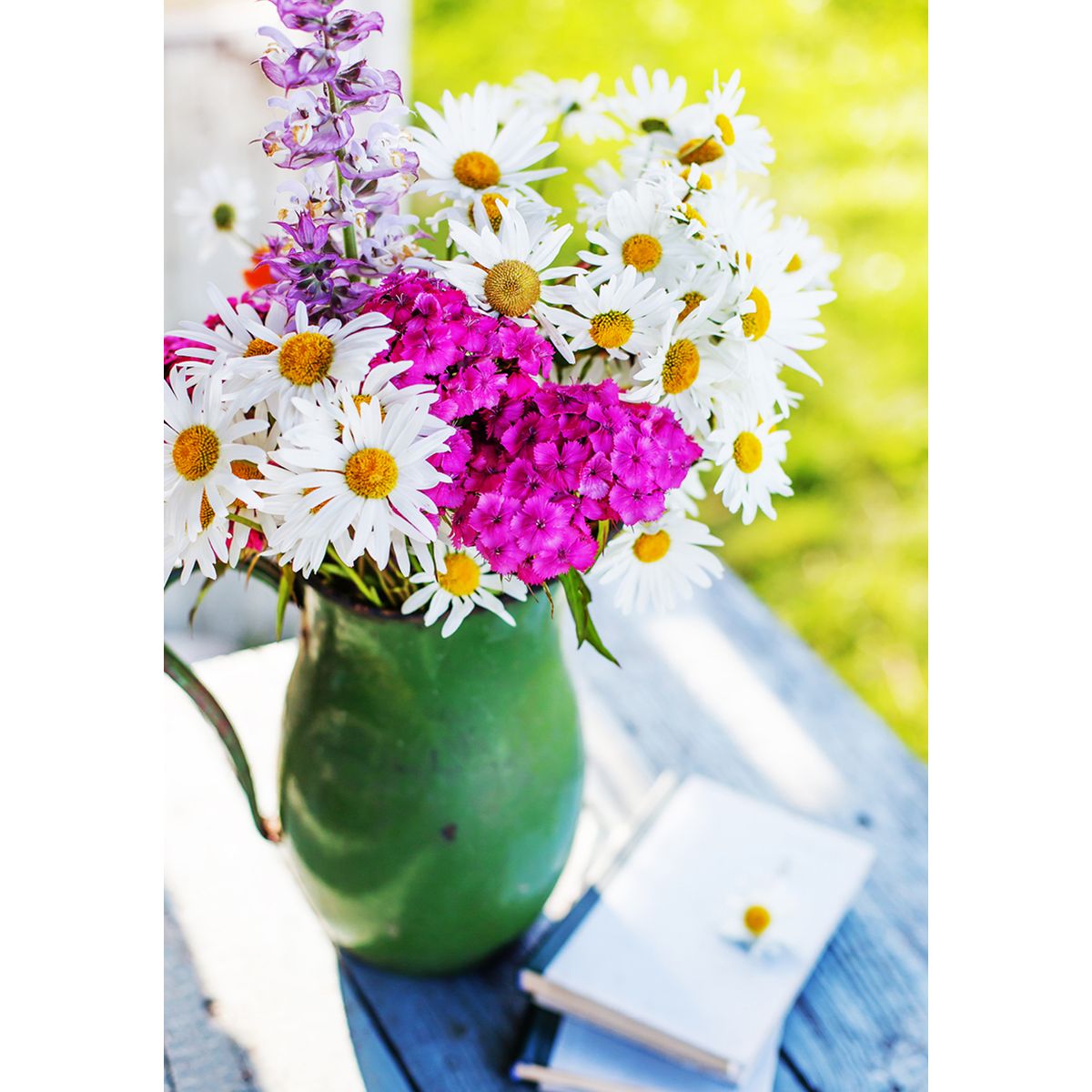 MINI KORT, MARKBLOMST I MUGGE,MINIS