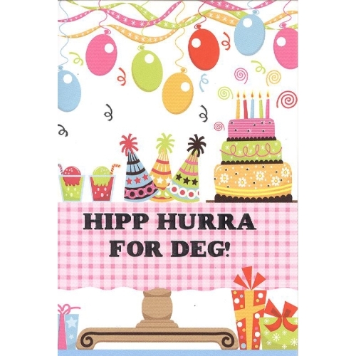 MINI KORT, HIPP HURRA FOR DEG,MINIS MINI KORT, HIPP HURRA FOR DEG,MINIS