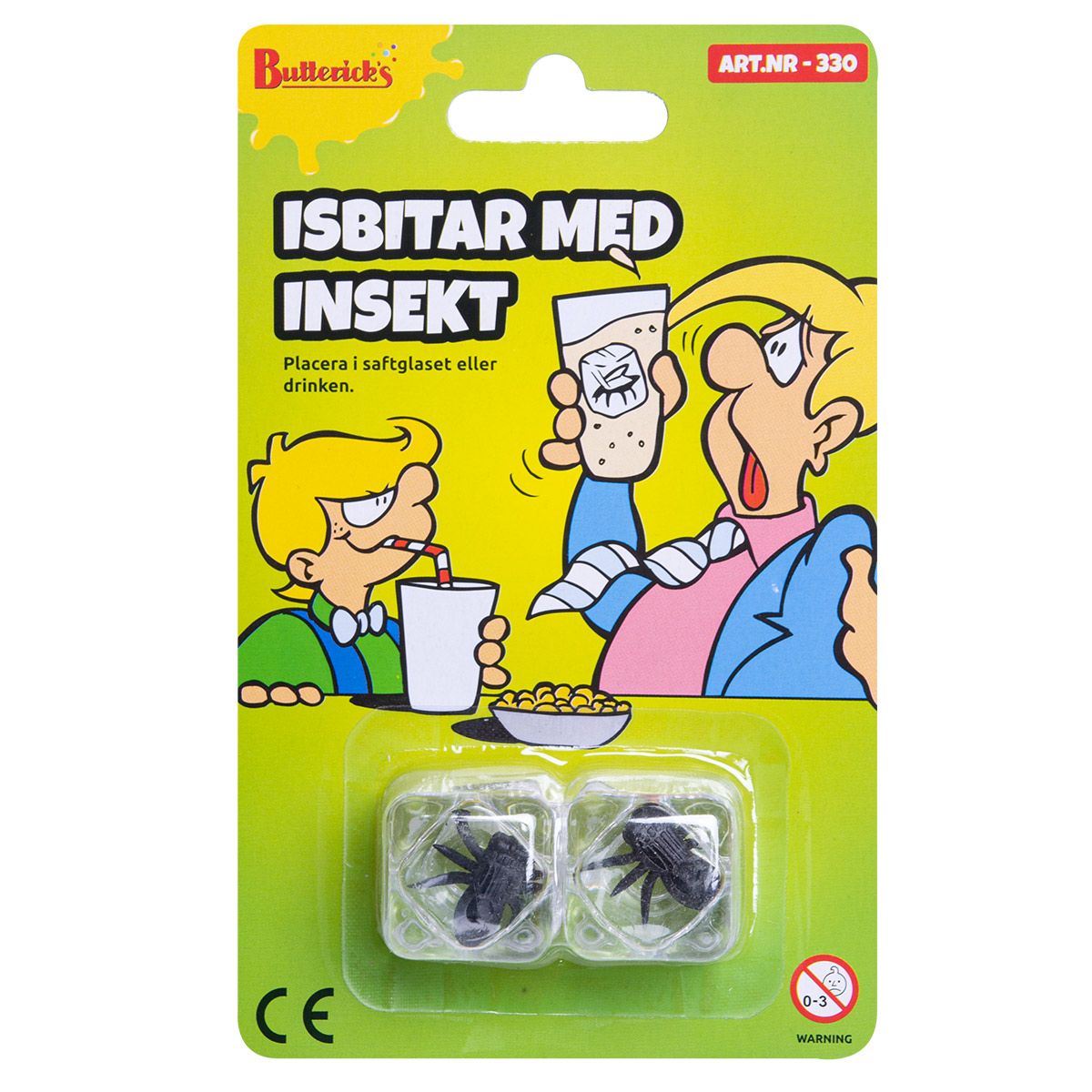 ISBITER MED INSEKT 2STK BUTTERICKS