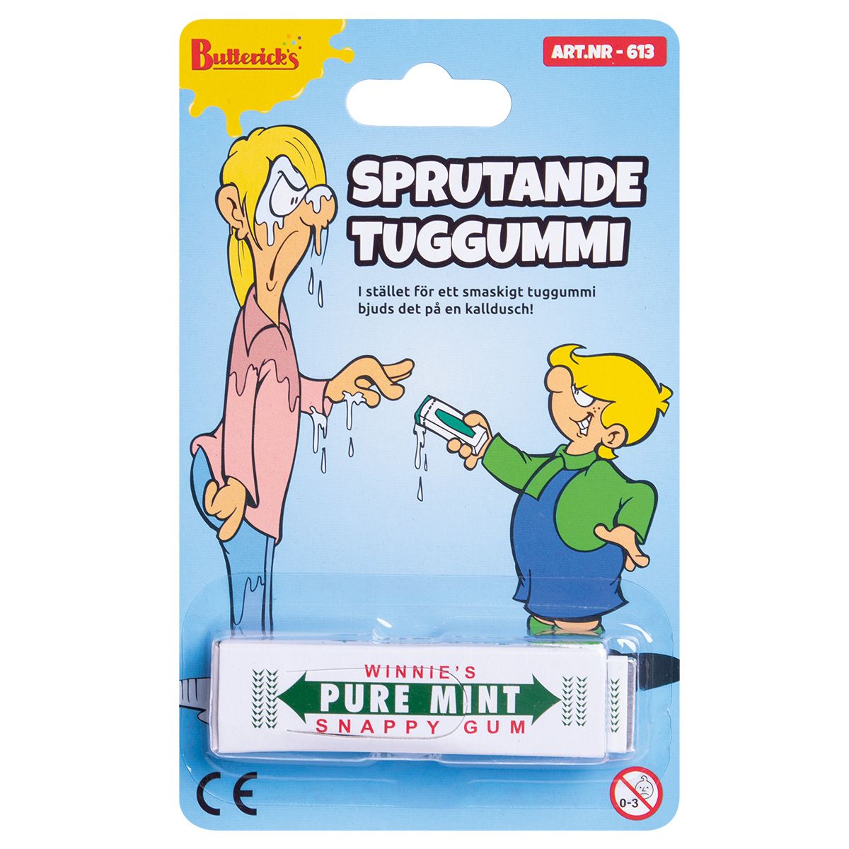 SPRUTENDE TYGGEGUMMI BUTTERICKS