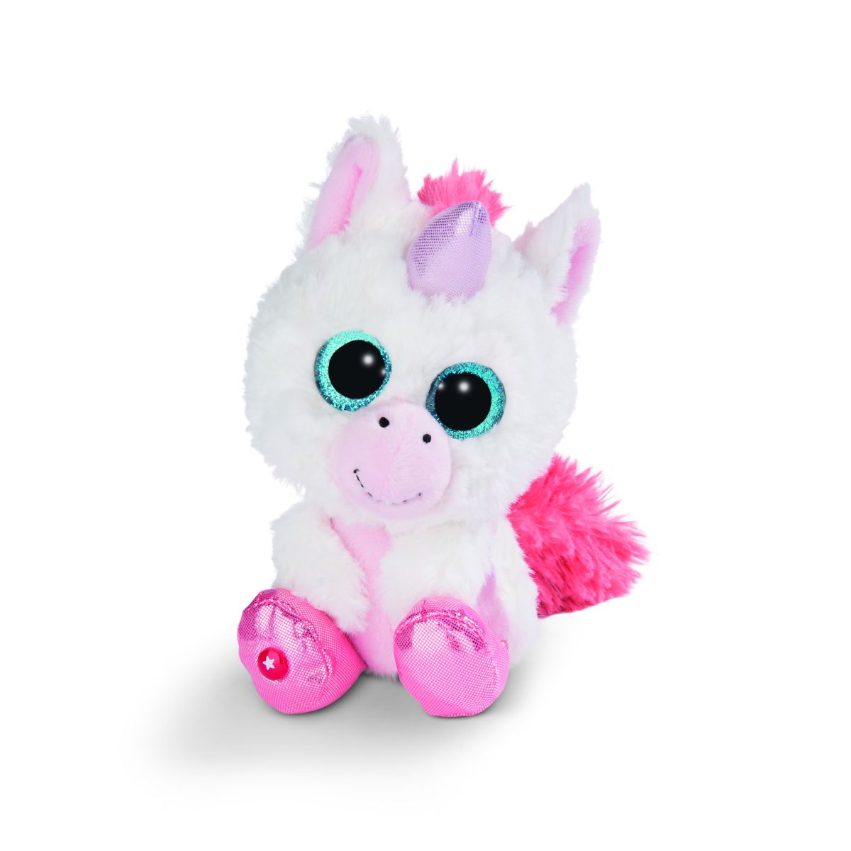 ENHJØRNING PLYSJ 15CM MILKY-FEEGLUBSCHIS NICI