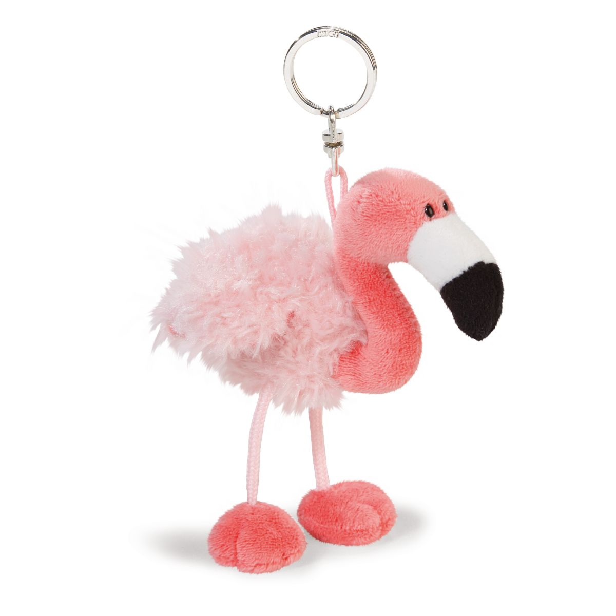 NØKKELRING PLYSJ 10CM FLAMINGO NICI