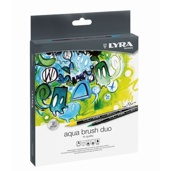 LYRA AQUA BRUSH DOU 24 PK LYRA AQUA BRUSH DOU 24 PK