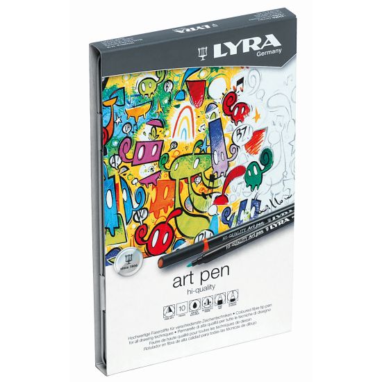 LYRA HI-QUALITY ART PEN 10 SETT