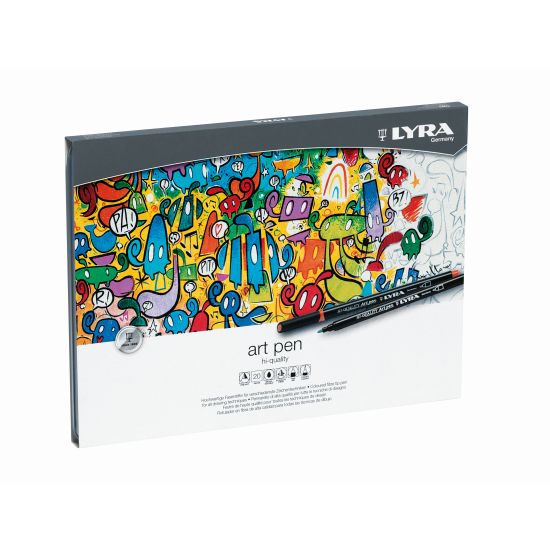 LYRA HI-QUALITY ART PEN 20 SETT