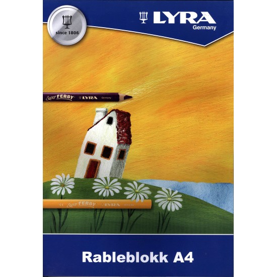 RABLEBLOKK LYRA A4 50 ARK RABLEBLOKK LYRA A4 50 ARK