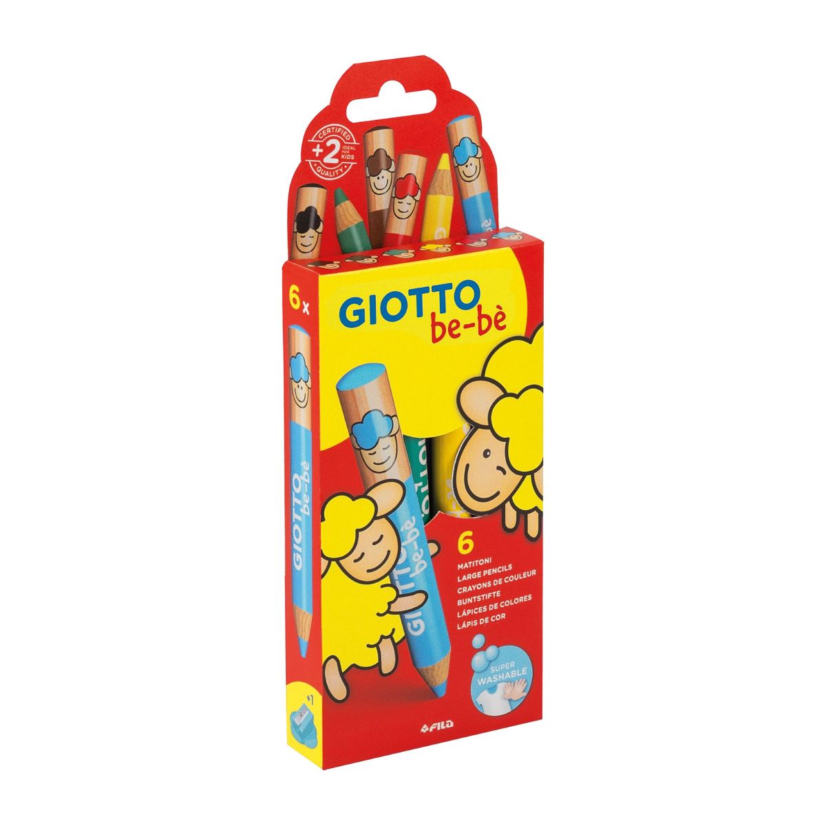 GIOTTO BE-BE SUPER JUMBO FARGER 6PK