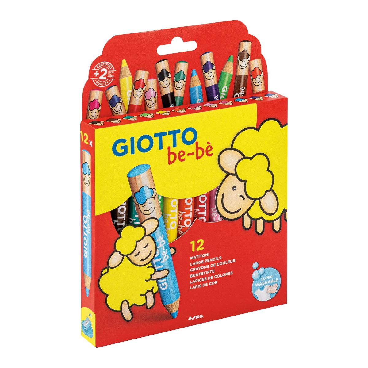 GIOTTO BE-BE SUPER JUMBO FARGER 12PK