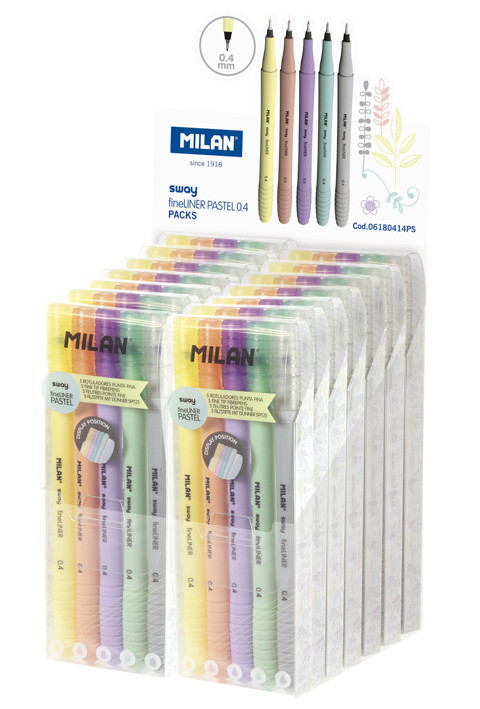 MILAN SWAY FINE LINER PASTEL 0,4 5 SETT