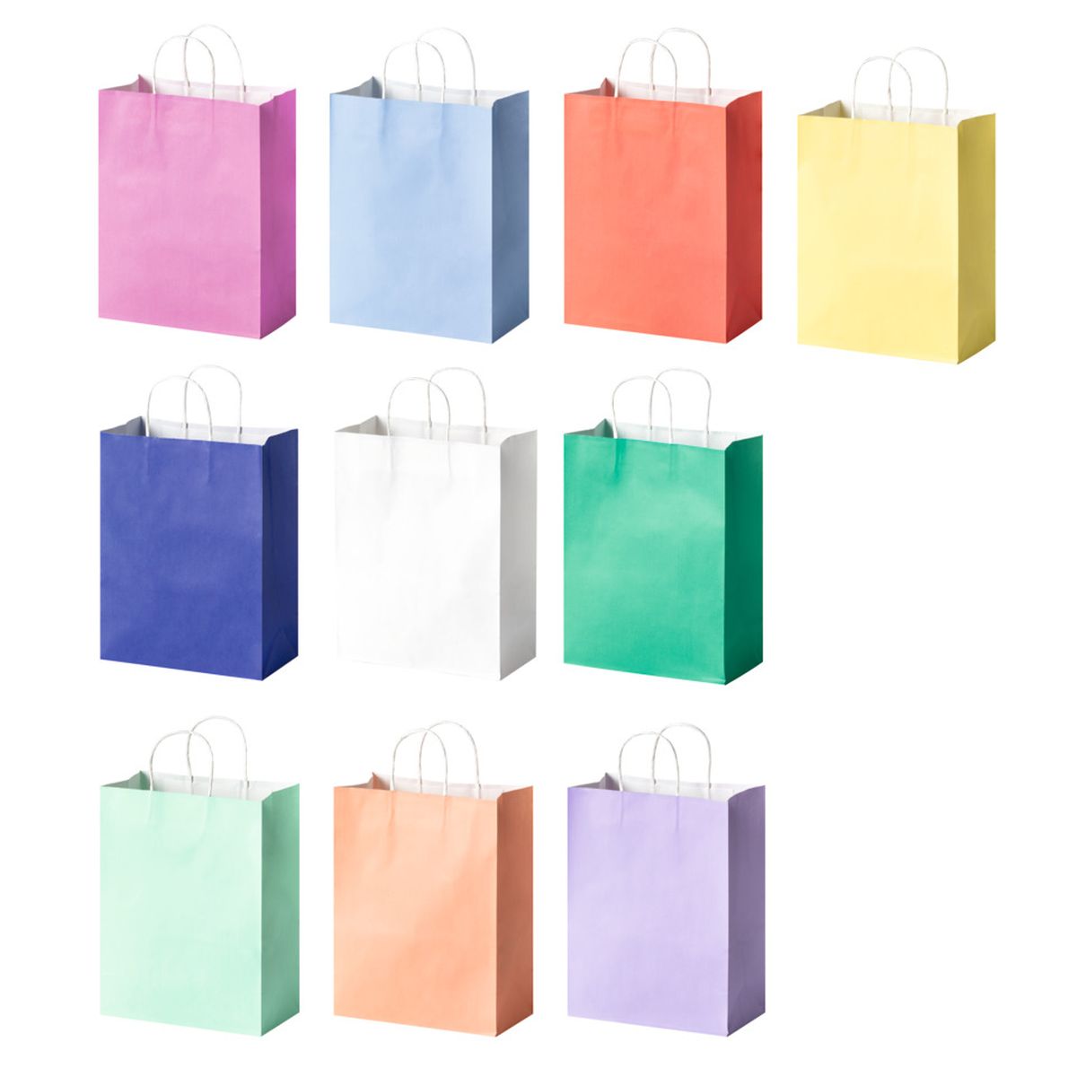 PAPIRPOSER M HANK 20 STK 24X12X31 CM 10 ASS FRG