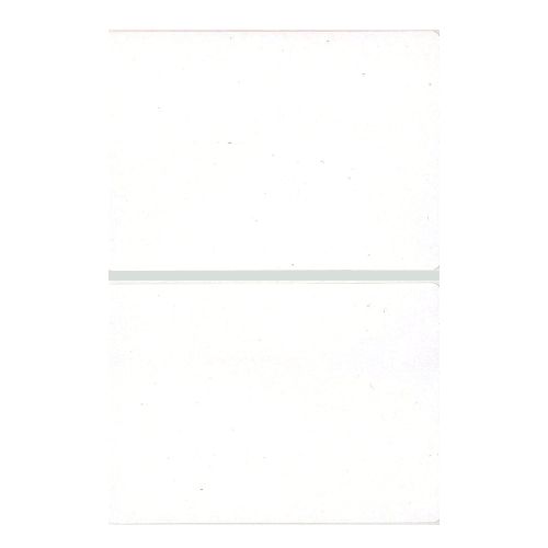 STICKERS HVITE ETIKETTER 75X54MM, 4 ARK, BSB