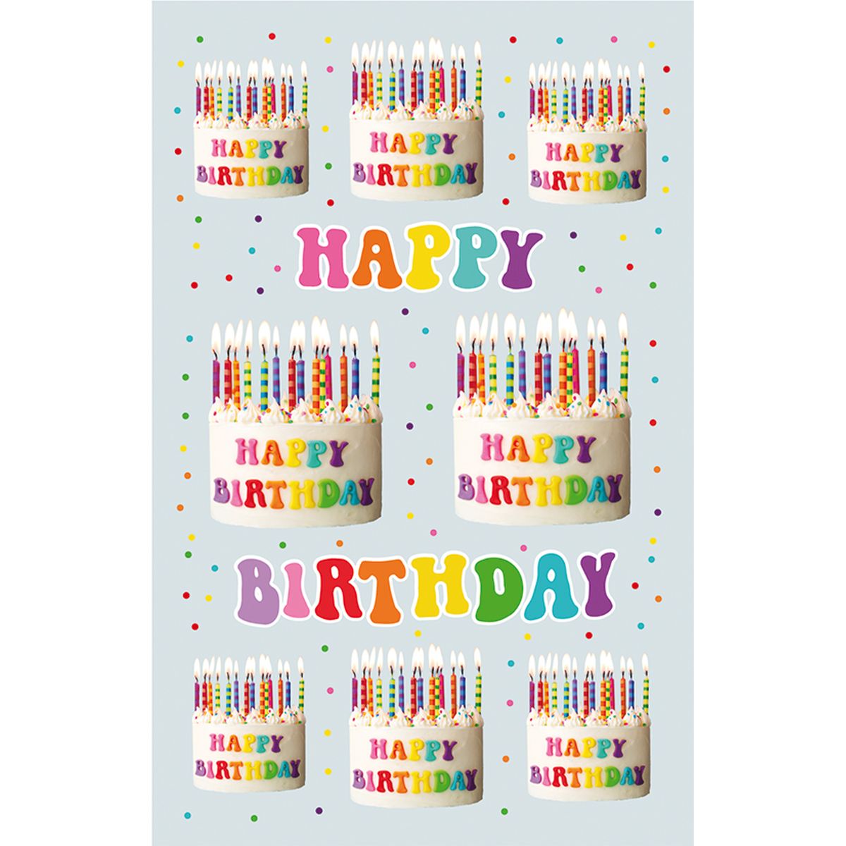 STICKERS HAPPY BIRTHDAY KAKE.3 ARK. BSB STICKERS HAPPY BIRTHDAY KAKE.3 ARK. BSB
