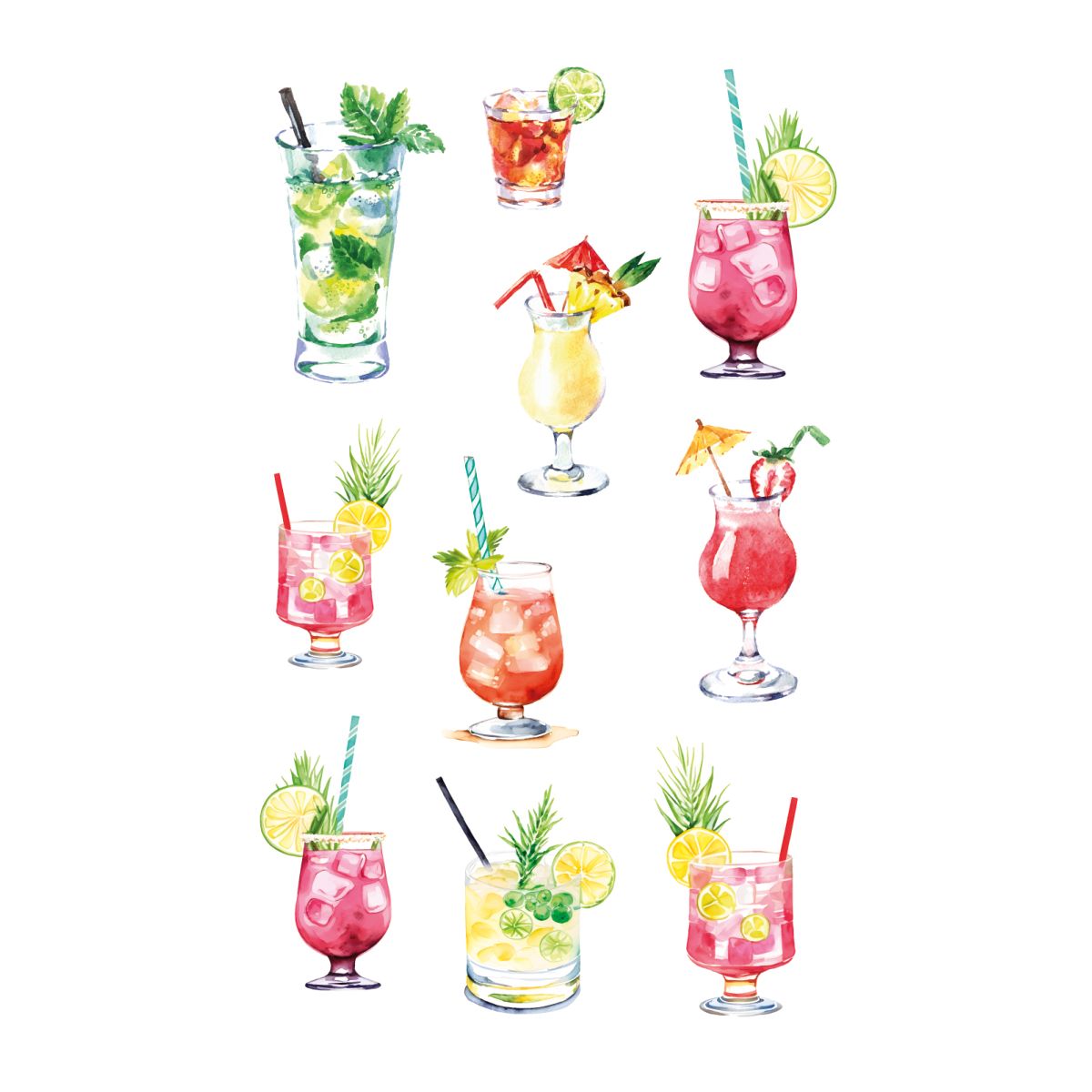 STICKERS DRINKER.3 ARK. BSB