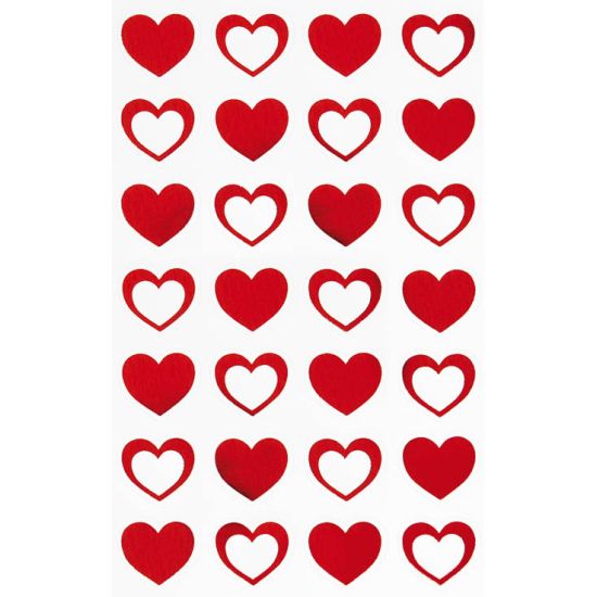 STICKERS HJERTER DIVERSE BSB