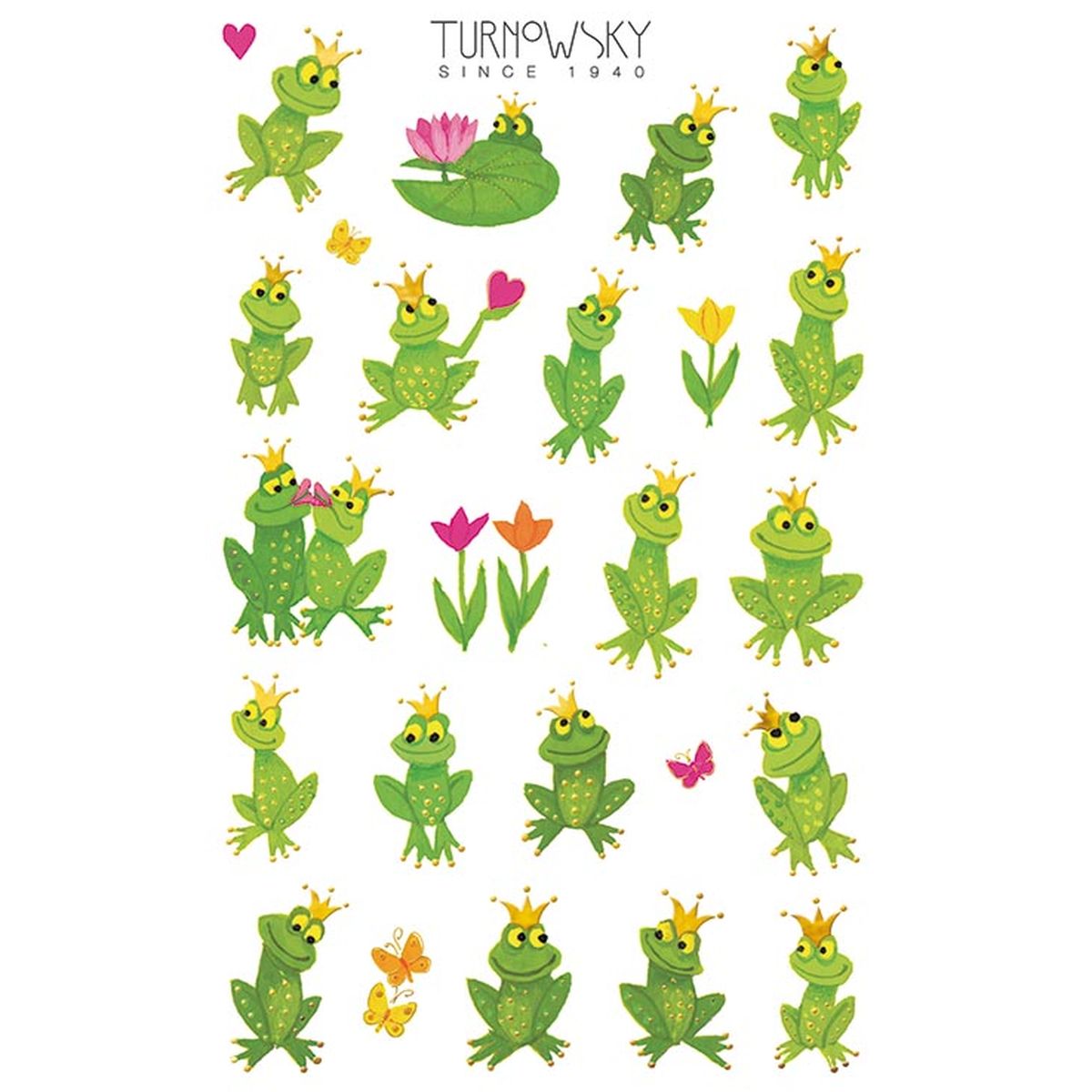 STICKERS FROSK, 1 ARK BSB