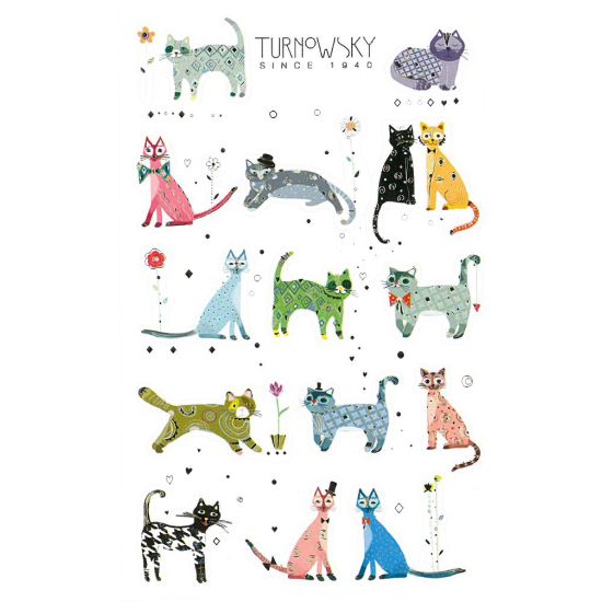 STICKERS KATTER,, 1 ARK BSB