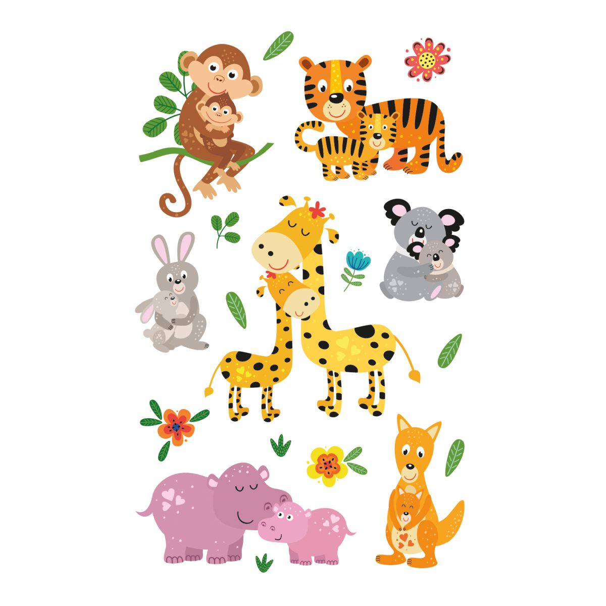 STICKERS VILLE DYR M BABY 3 ARK, BSB STICKERS VILLE DYR M BABY 3 ARK, BSB