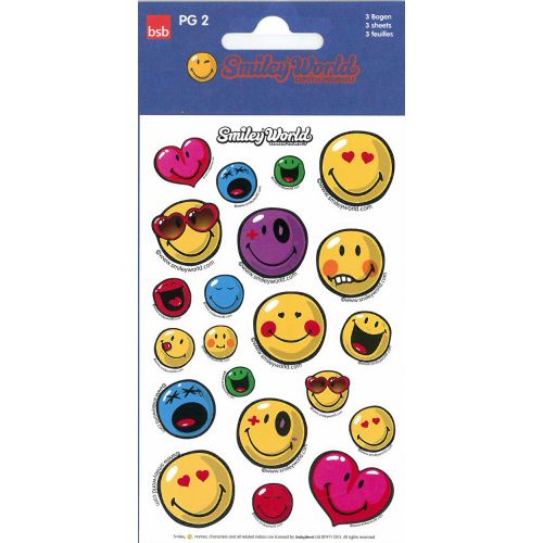 STICKERS SMILEY FARGER 3ARK, BSB
