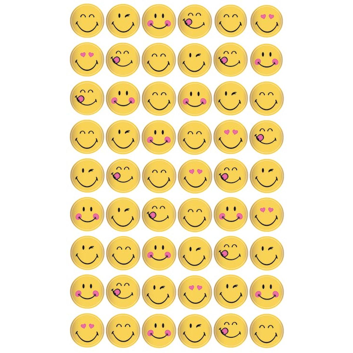 STICKERS SMILEY WORLD GLITTER 1 ARK, BSB STICKERS SMILEY WORLD GLITTER 1 ARK, BSB