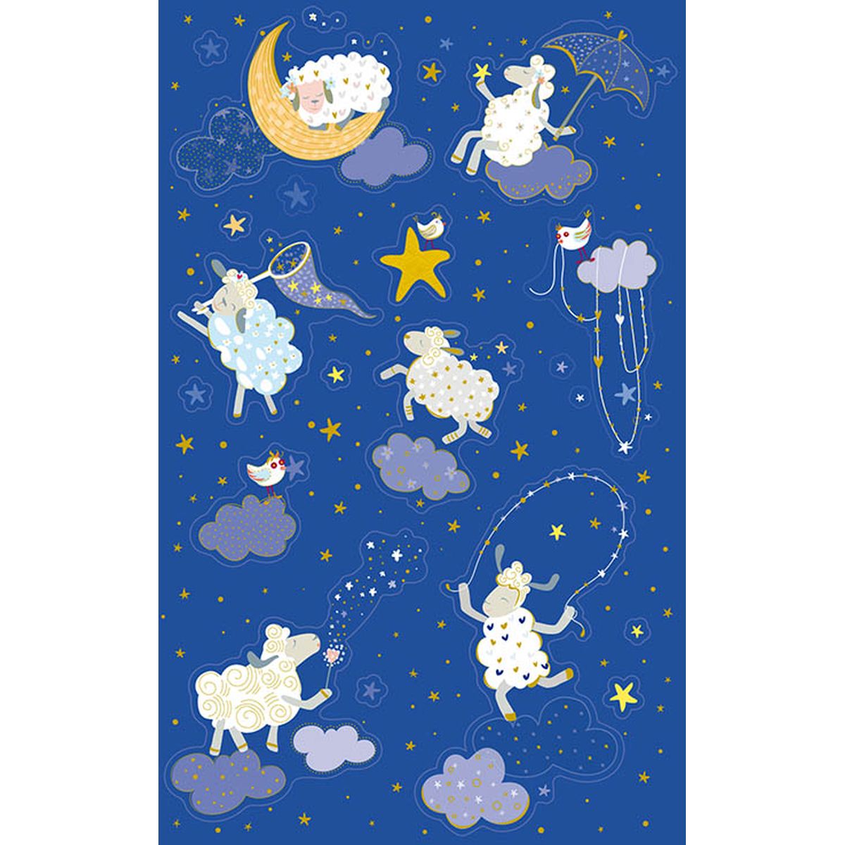 STICKERS LAM MED GULL, BSB