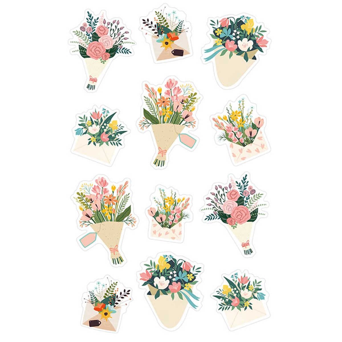 STICKERS BUKETTER, 3 ARK, BSB