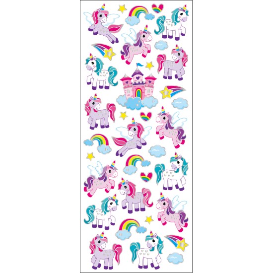 STICKERS UNICORN/PEGASUS TINKA STICKERS UNICORN/PEGASUS TINKA