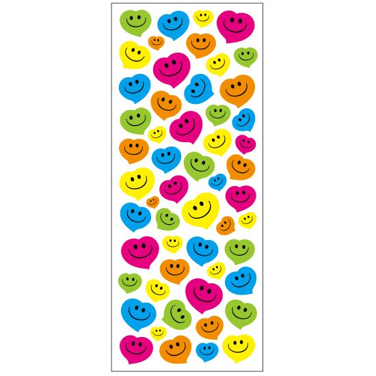STICKERS HJERTE SMILEY TINKA