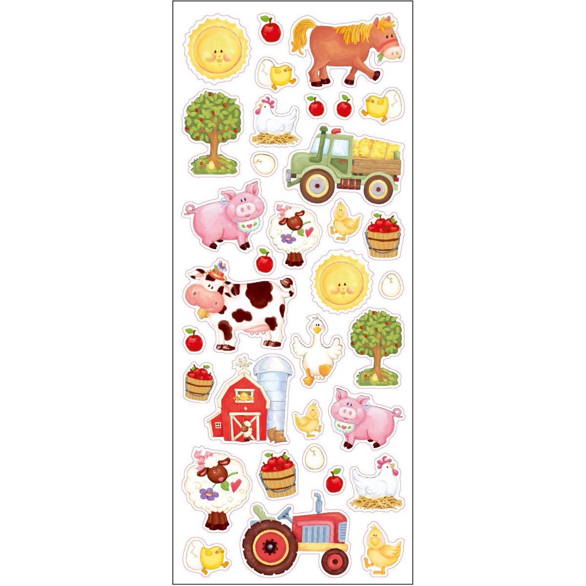 STICKERS GÅRDSDYR TINKA