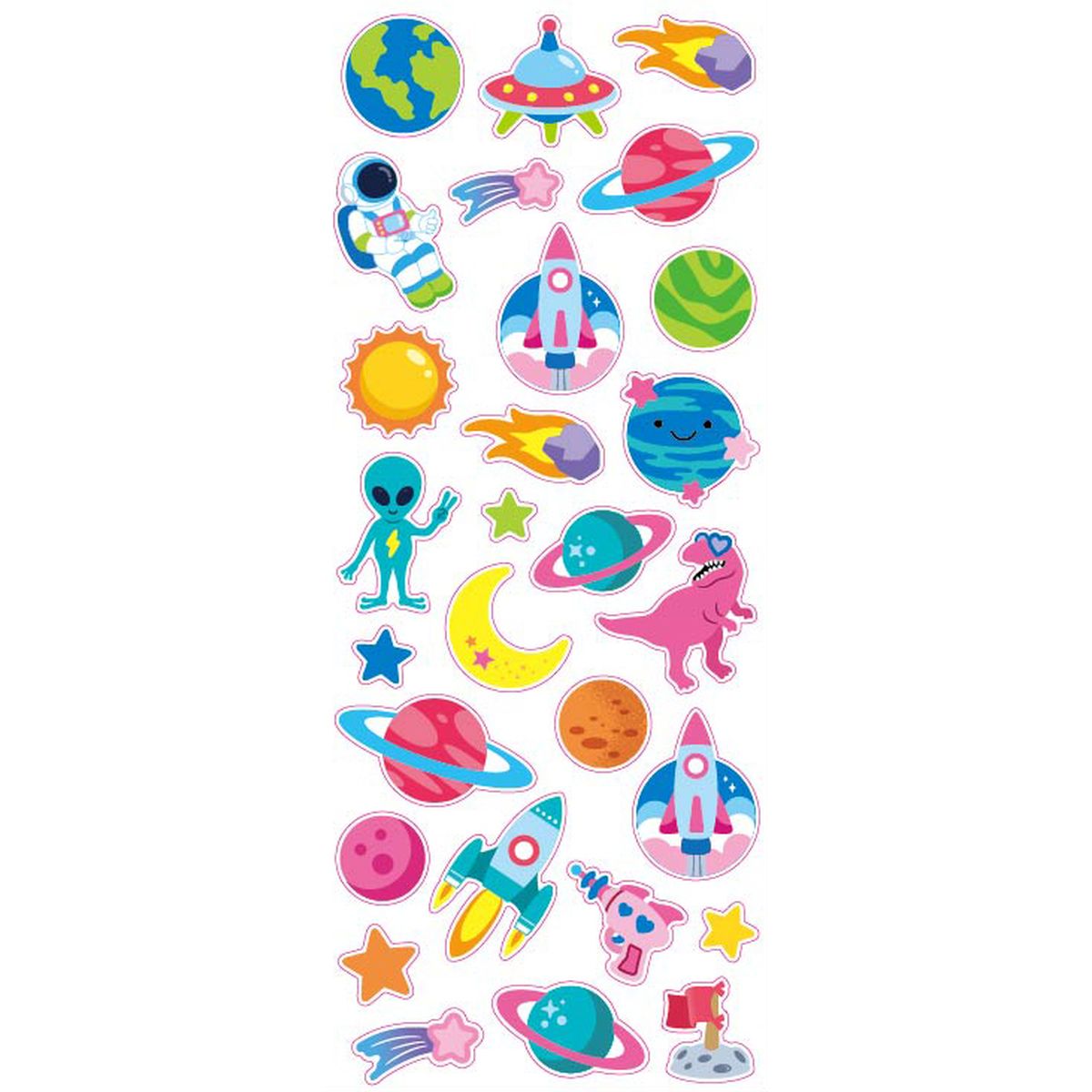 STICKERS SPACE TINKA