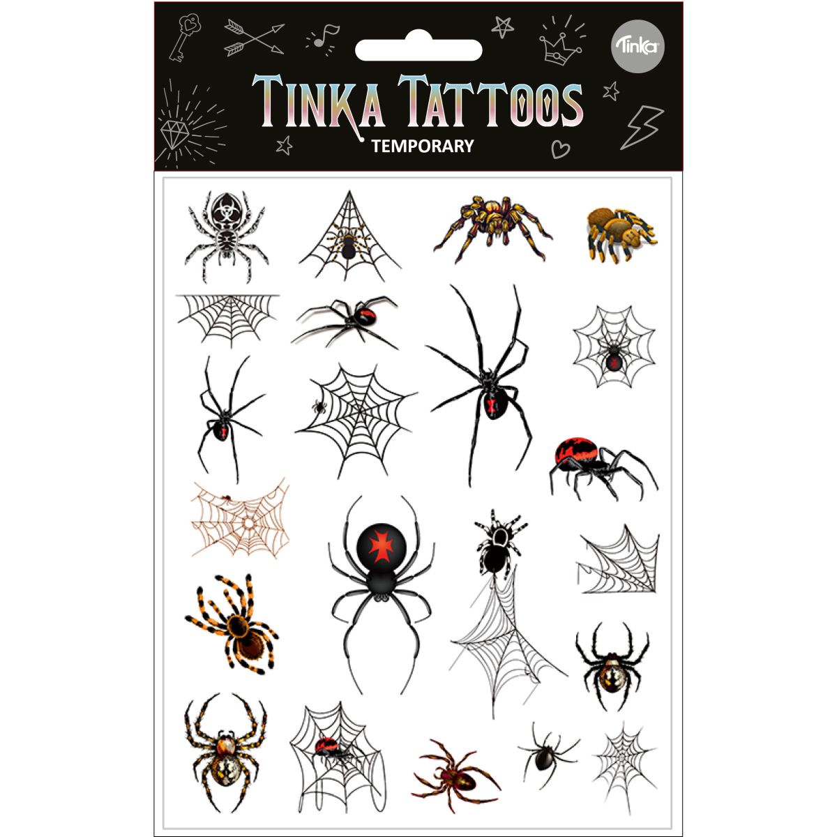TATOVERING EDDERKOPP TINKA TATTOO
