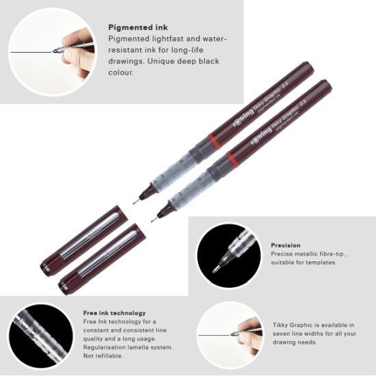 PAPERMATE TIKKY GRAPHIC 0,5 MM