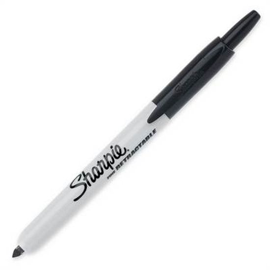 SHARPIE RT FINE, SORT
