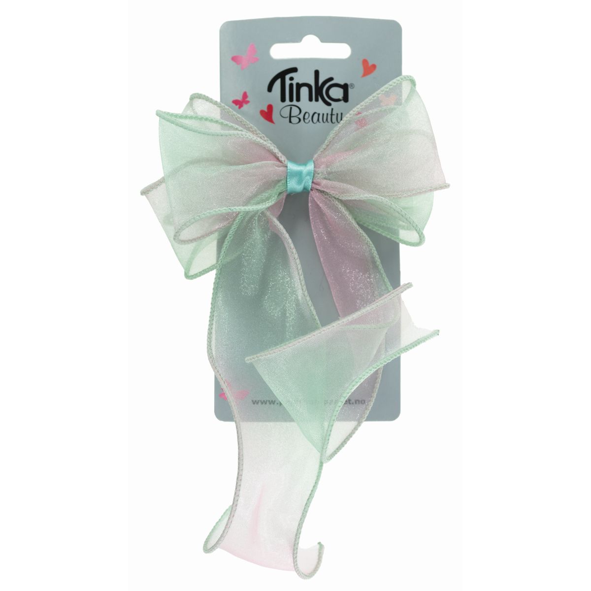 SLØYFE STOR LILLA MULTIFARGET TINKA BEAUTY