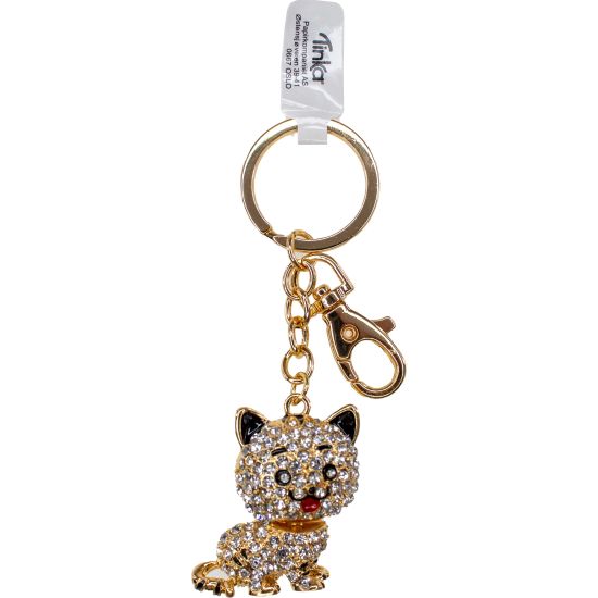 NØKKELRING/BAG CHARM KATT