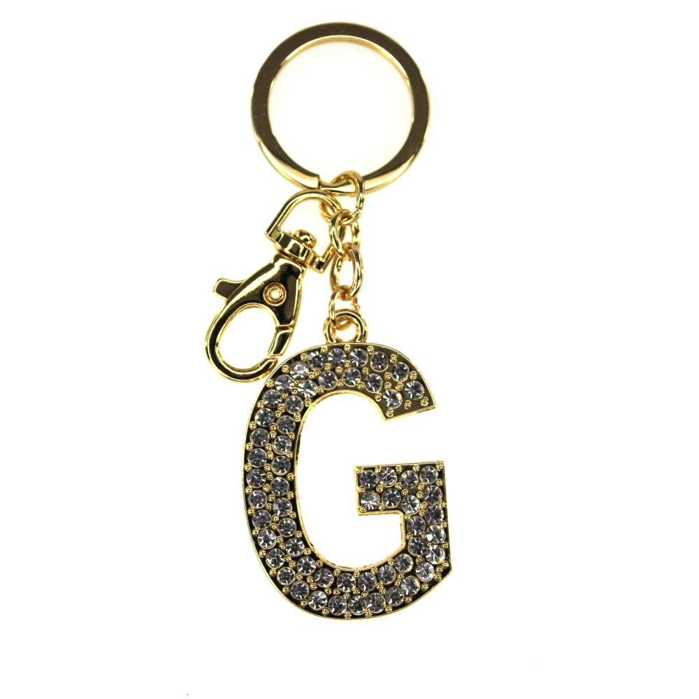 NØKKELRING ALFABET GULL G TINKA