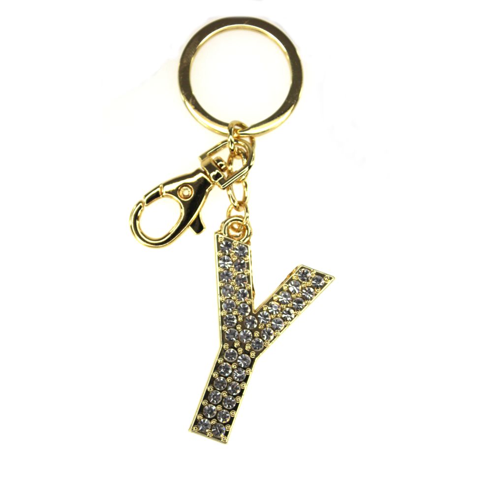 NØKKELRING ALFABET GULL Y TINKA