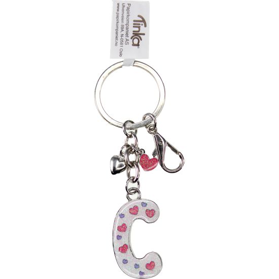 NØKKELRING C, 3 ASS, NØKKELRING C, 3 ASS,