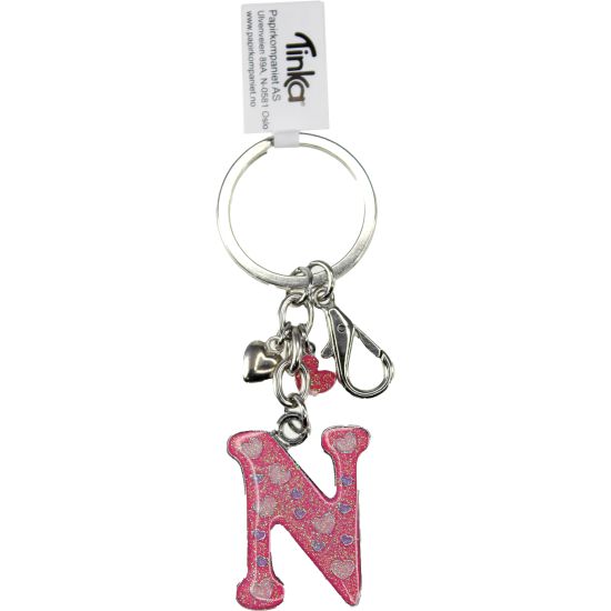 NØKKELRING N, 3 ASS,