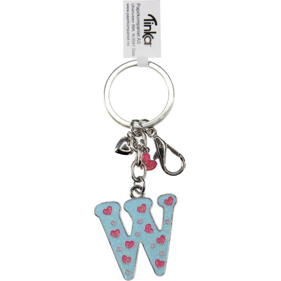 NØKKELRING W, 3 ASS,