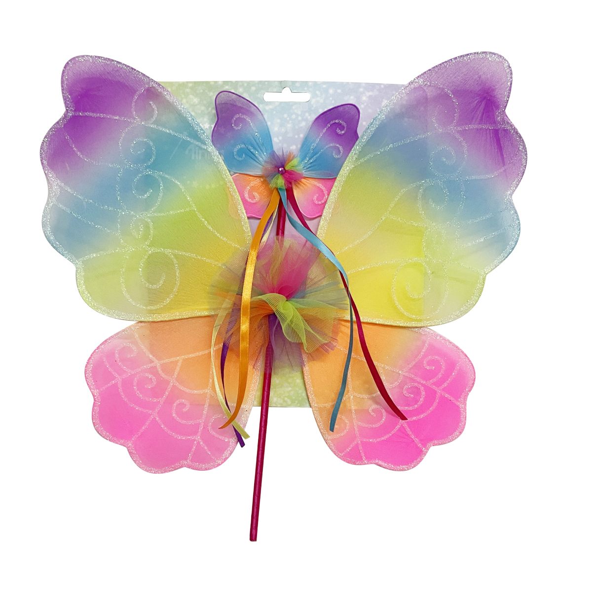 SOMMERFUGLVINGER/TRYLLESTAV REGNBUE TINKA MAGIC