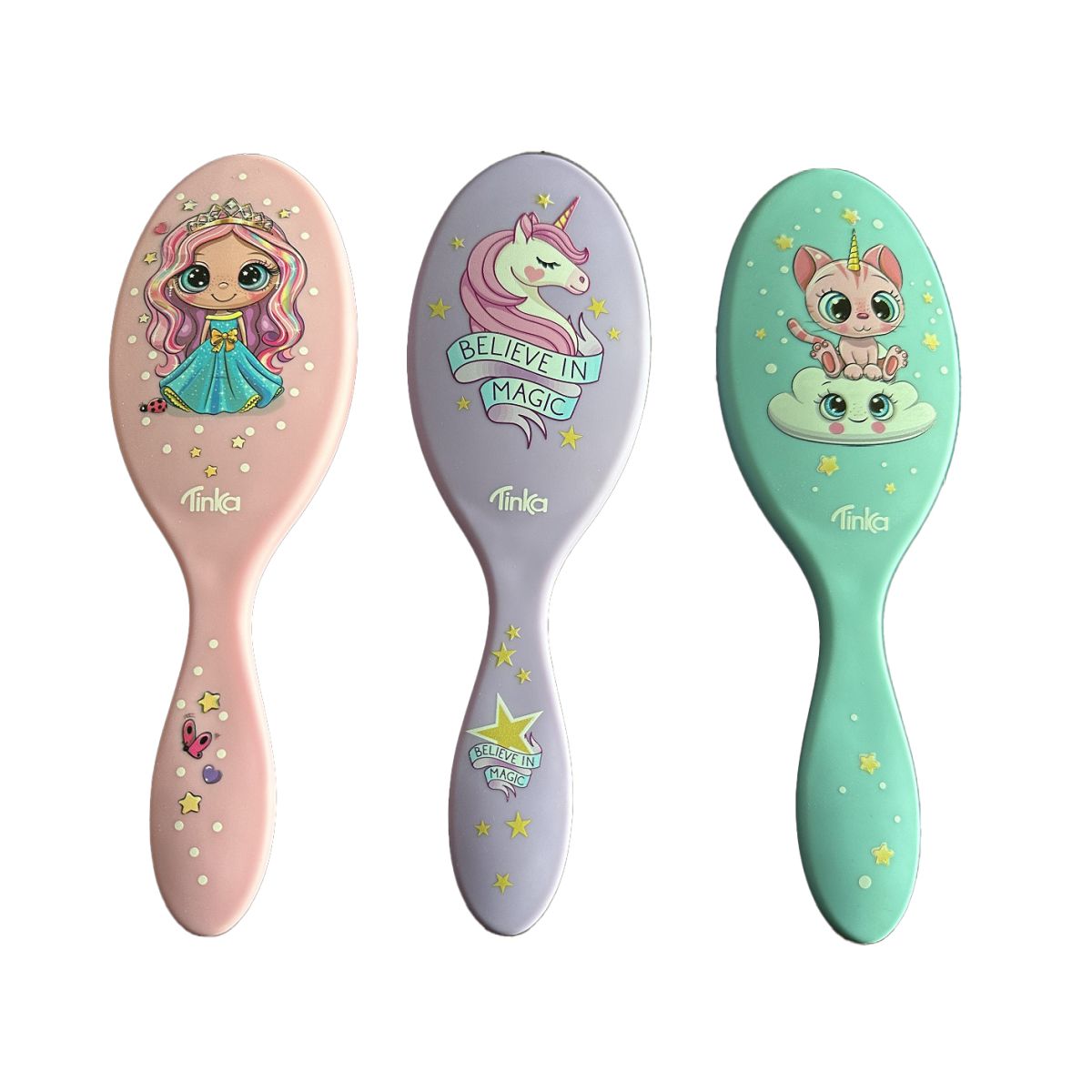 HÅRBØRSTE SOFT FINISH TINKA COOL STUFF