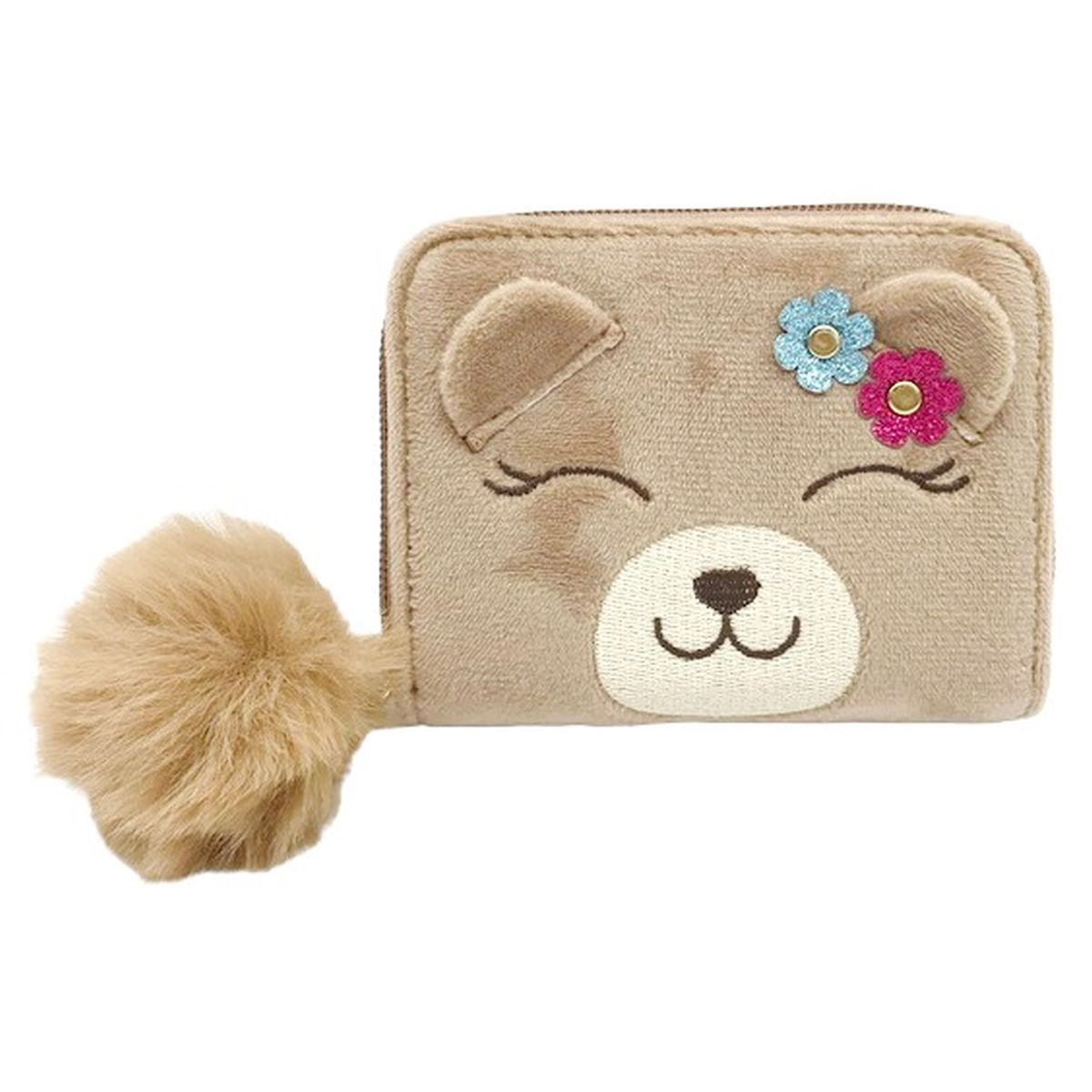 LOMMEBOK TEDDY BRUN TINKA WALLET