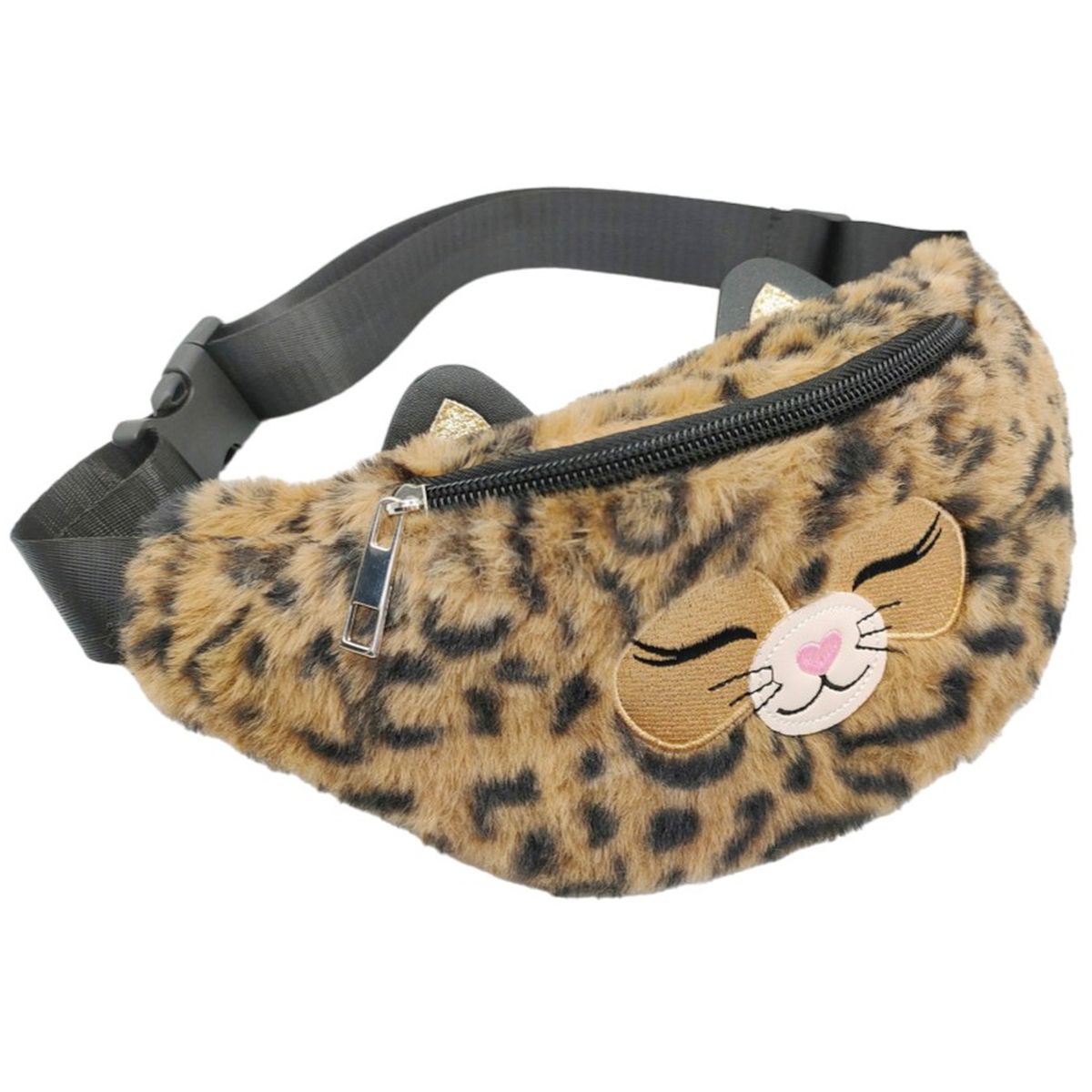 BELTEVESKE BRUN LEOPARD TINKA