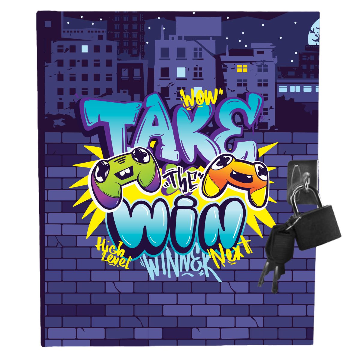 DAGBOK GAMING MED LÅS TINKA