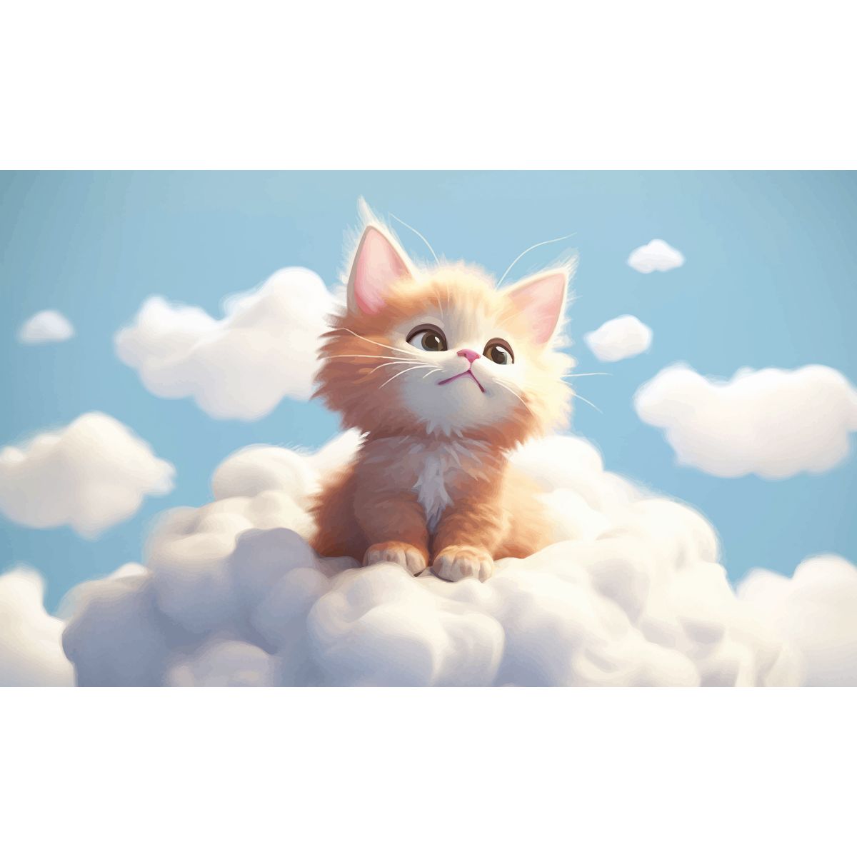 SKRIVEUNDERLAG KATT PÅ SKY 59,8X36,5CM TINKA SKRIVEUNDERLAG KATT PÅ SKY 59,8X36,5CM TINKA