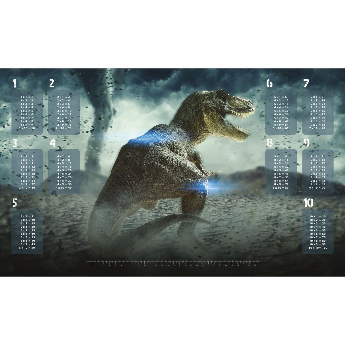 SKRIVEUNDERLAG DINOSAUR 59,8X36,5CM TINKA