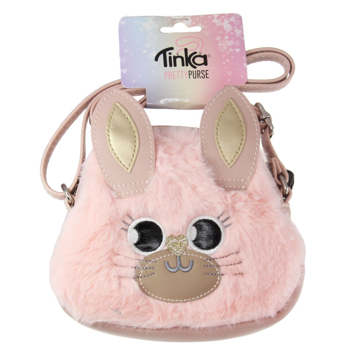 VESKE KANIN ROSA TINKA PRETTY PURSE VESKE KANIN ROSA TINKA PRETTY PURSE