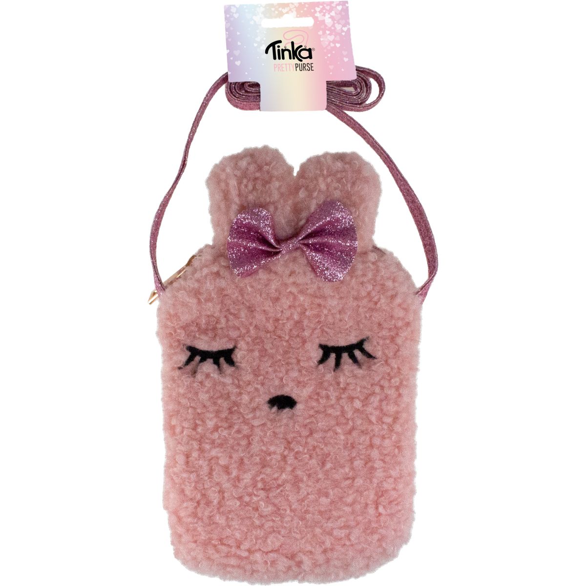 VESKE KANIN ROSA M/SLØYFE TINKA PRETTY PURSE