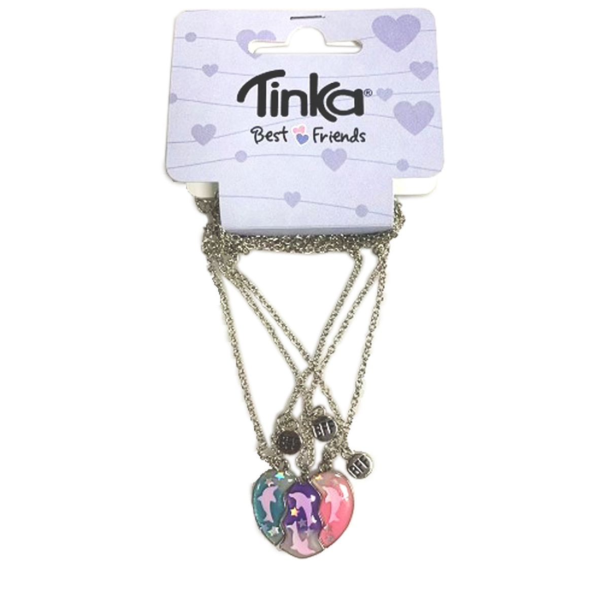 KJEDE 3STK HJERTE TINKA BEST FRIENDS KJEDE 3STK HJERTE TINKA BEST FRIENDS